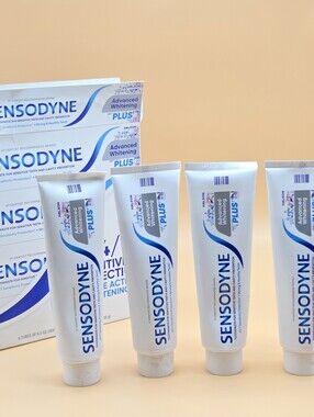 Sensodyne Toothpaste Advanced Whitening Plus 4pk 26oz